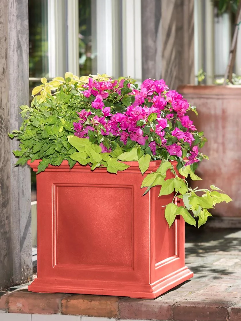 Fairfield Self-Watering Square Planter, 20โ X 20โ - Image 7