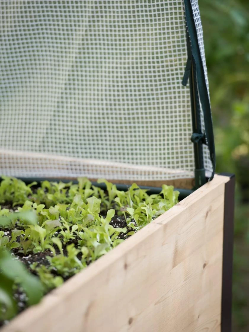 Elevated Planter Box, Frame And 2 Covers Kit, 2' X 8' - Image 3