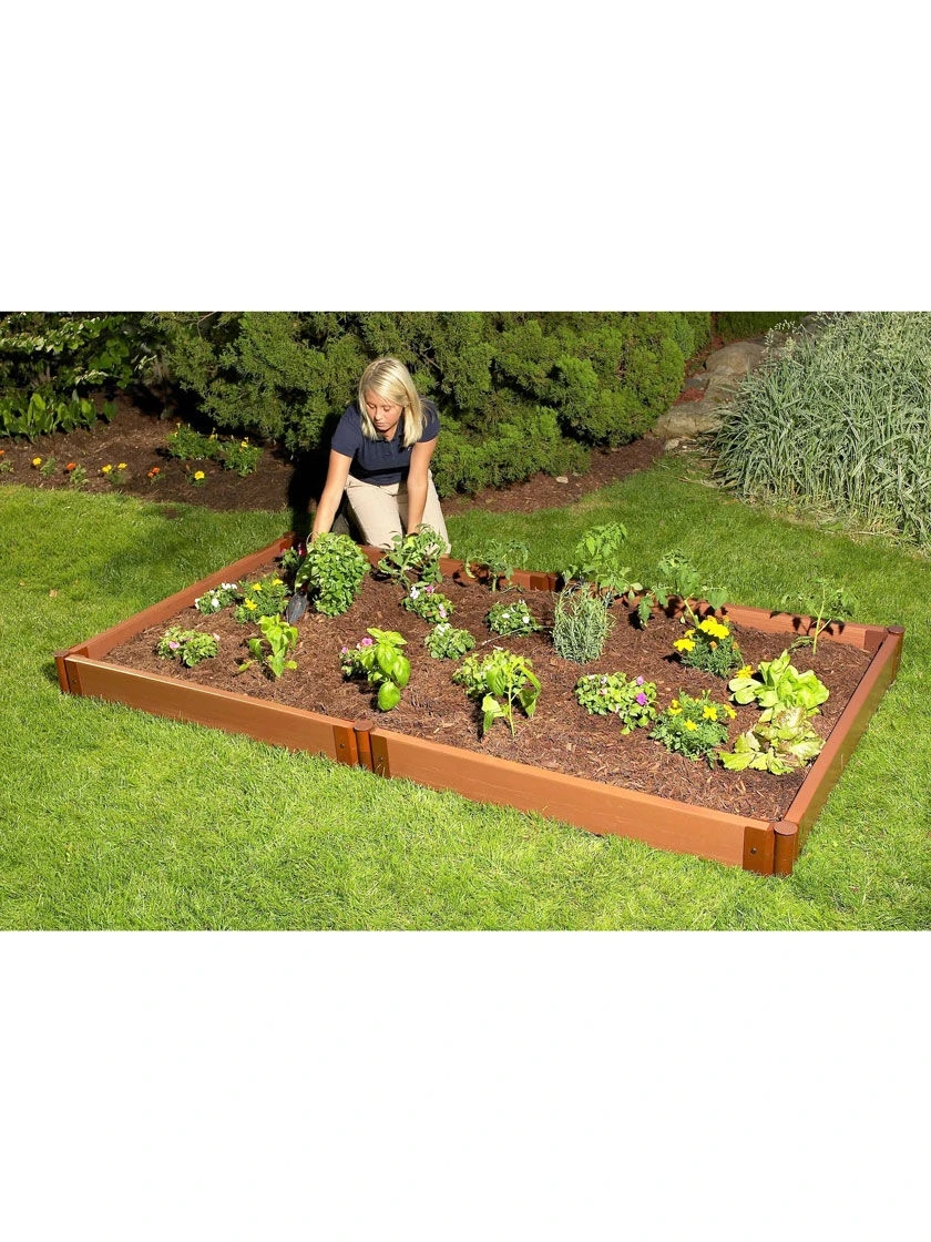 Classic Sienna Composite Raised Bed, 5-1/2" High With 2" Boards - Image 3