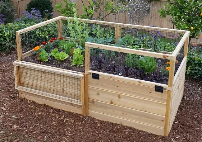 OLT Raised Cedar Garden Bed, 3' X 6' - Image 2