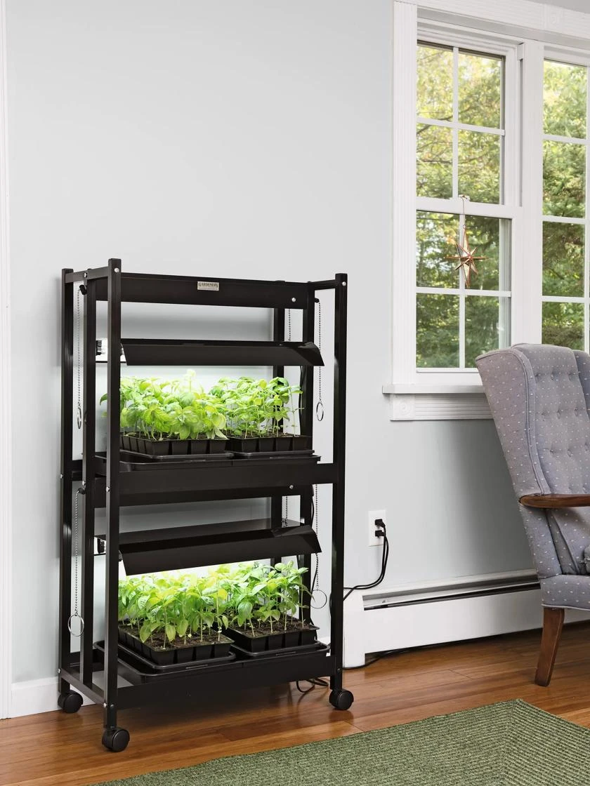 LED SunLiteĀ® Compact 2-Tier Garden