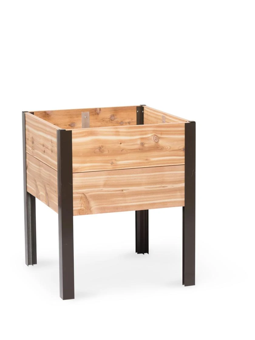 Elevated Cedar Planter Box, 2' X 2' - Image 4