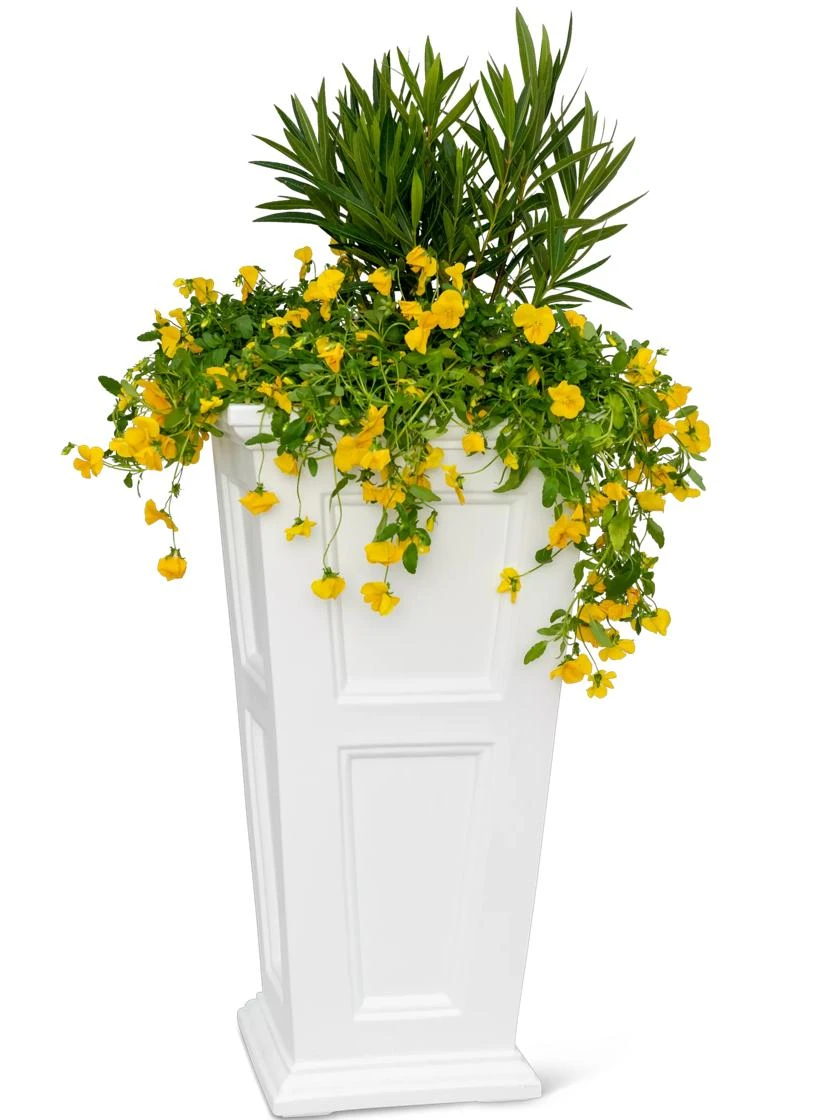 Fairfield Self-Watering Tall Patio Planters, 34” - Image 12
