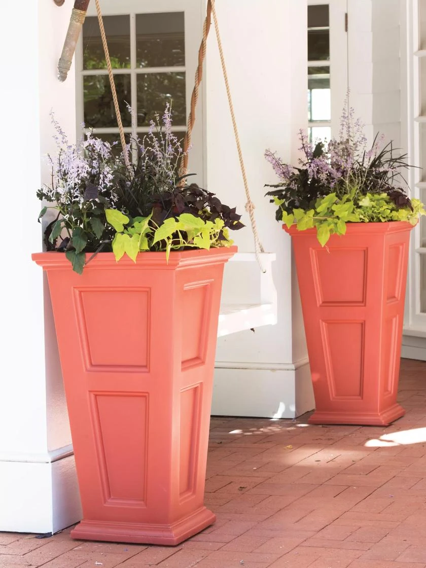 Fairfield Self-Watering Tall Patio Planters, 34” - Image 5