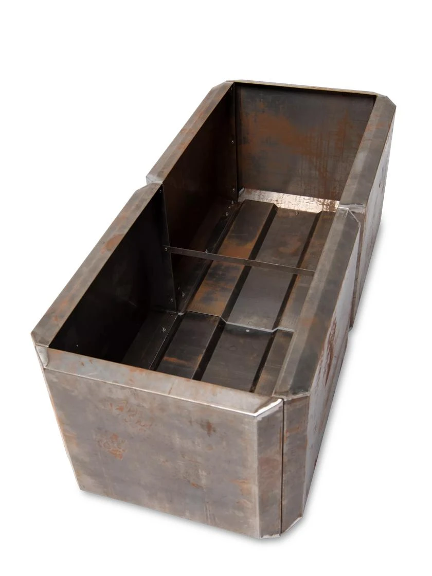 Corten Steel Modular Raised Bed, 2'x4' - Image 3