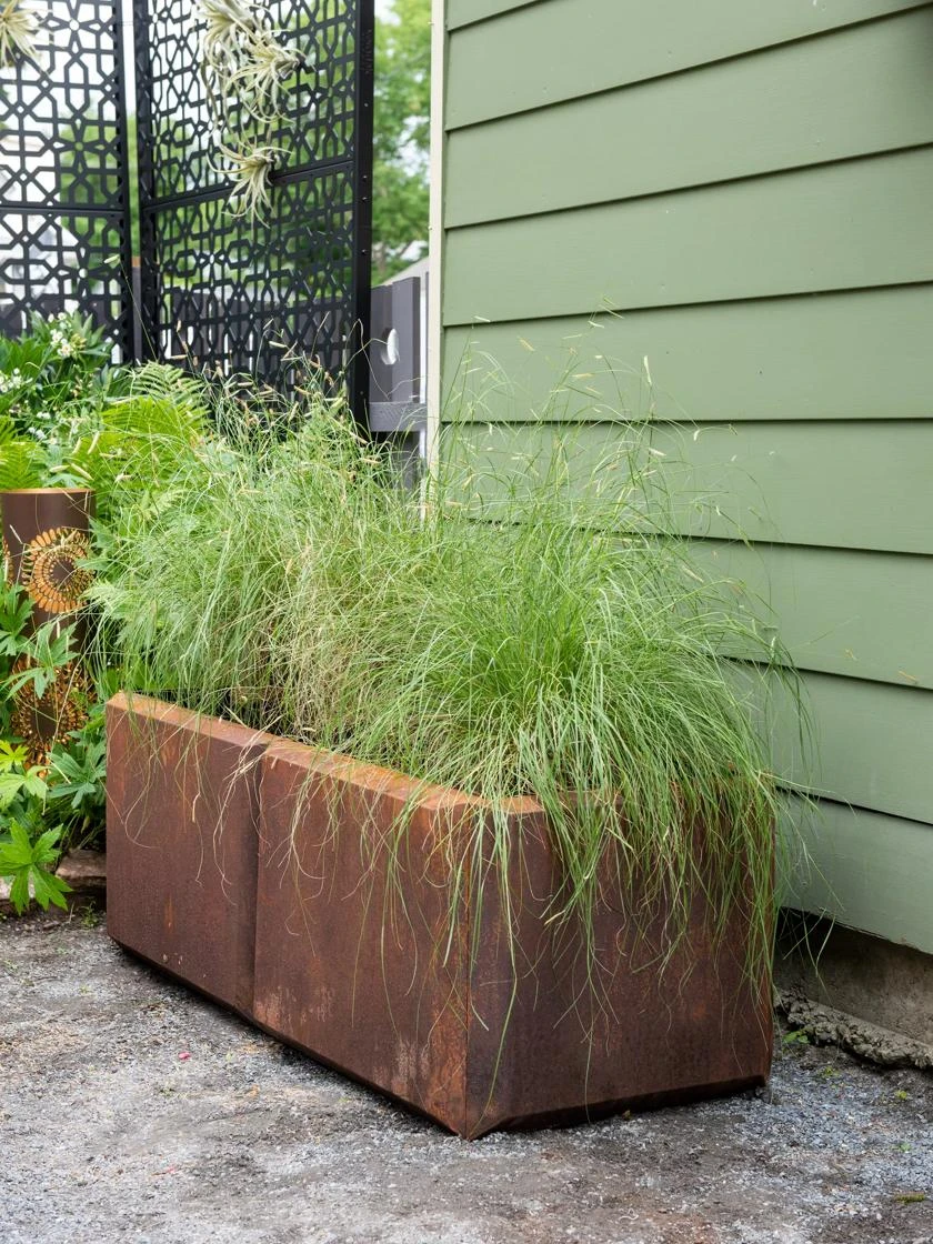 Corten Steel Modular Raised Bed, 2'x4' - Image 2