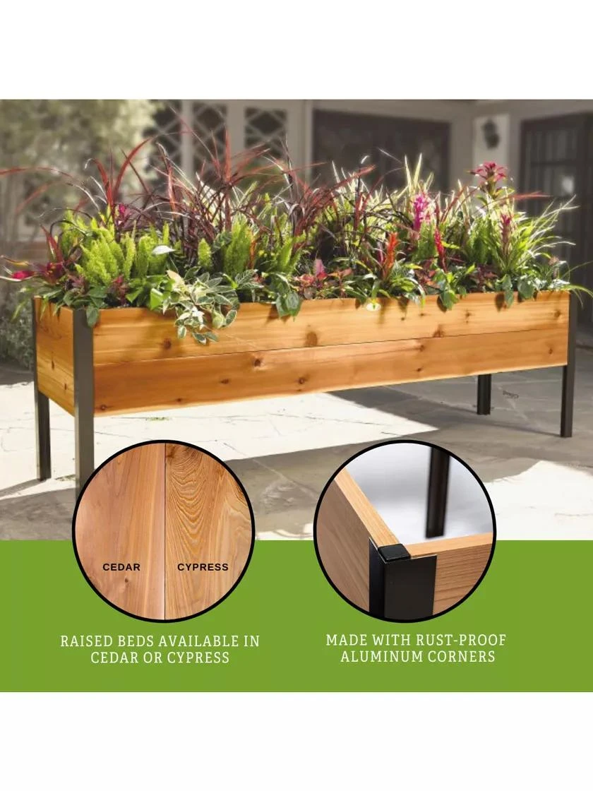 Elevated Planter Box, 2' X 8' - Image 8