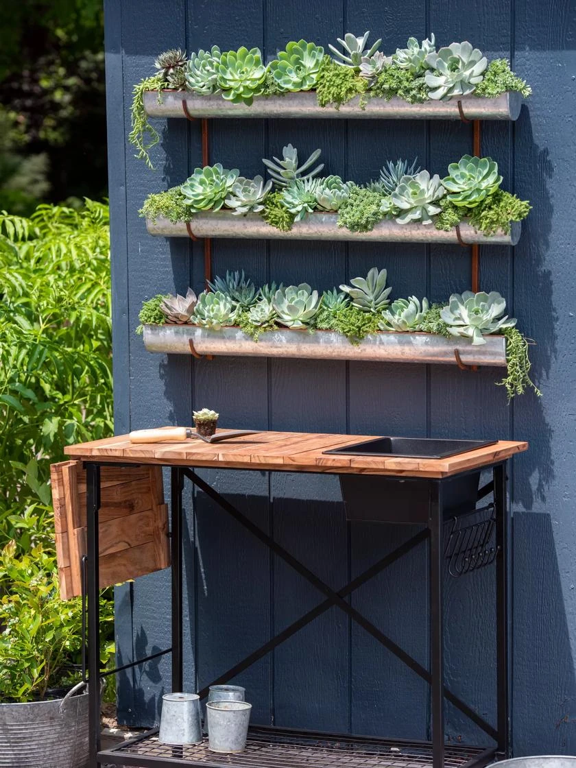 3-Tier Vertical Wall Planter, 3' - Image 3