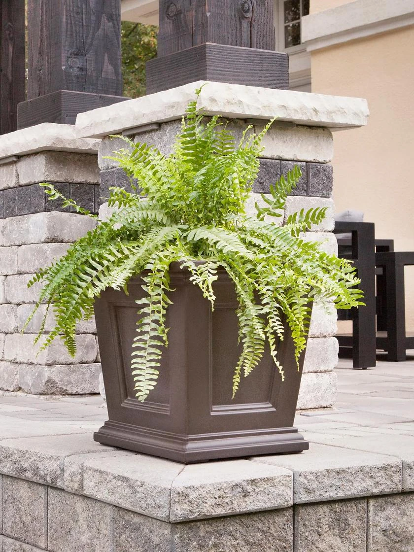 Fairfield Self-Watering Square Planter, 16” X 16” - Image 2
