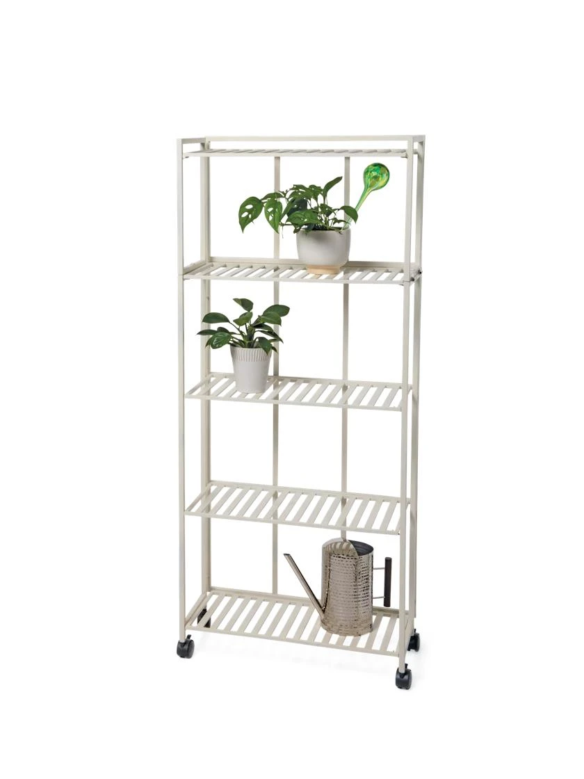 Oslo 4-Tier Plant Stand With Folding Shelves - Image 4