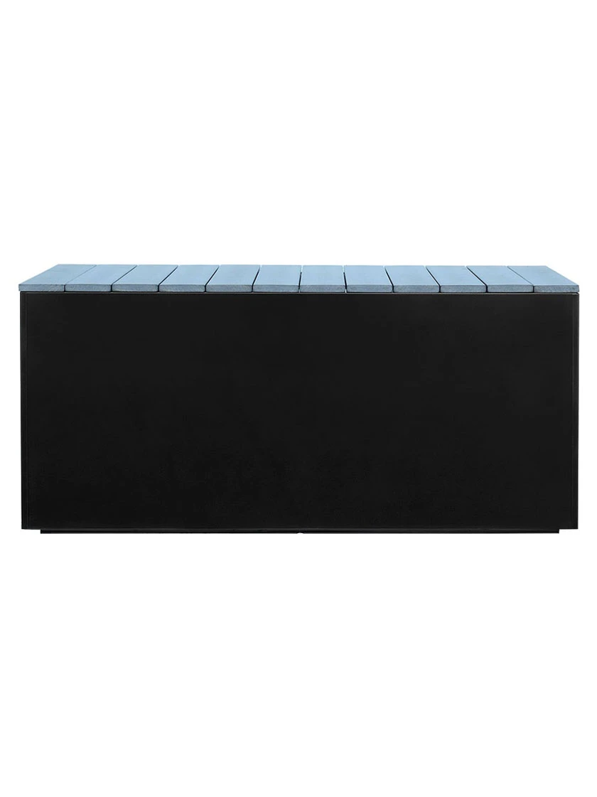 Nice Aluminum Trough Planters With Bench Top, 16"High - Image 3