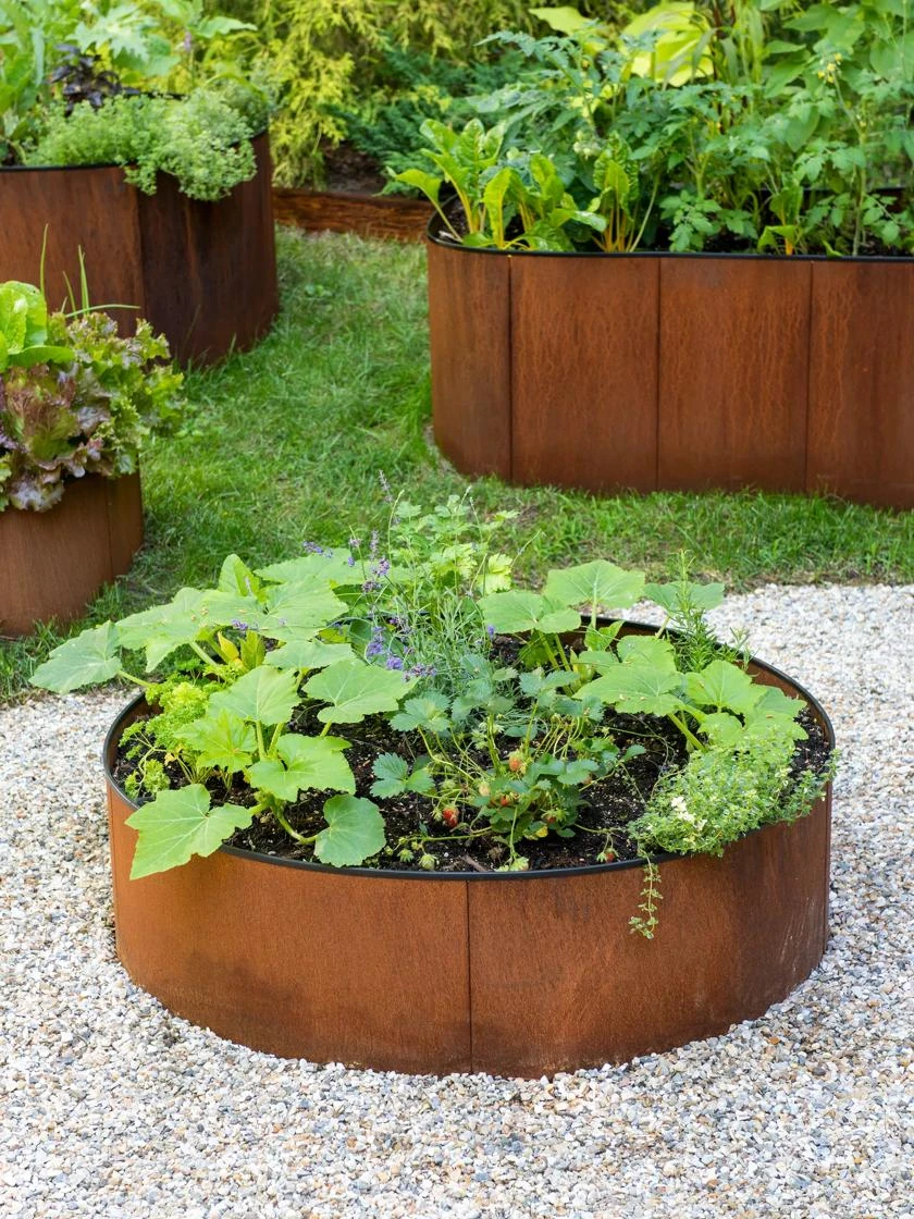Birdies™ Corten Steel Round Raised Beds - Image 4
