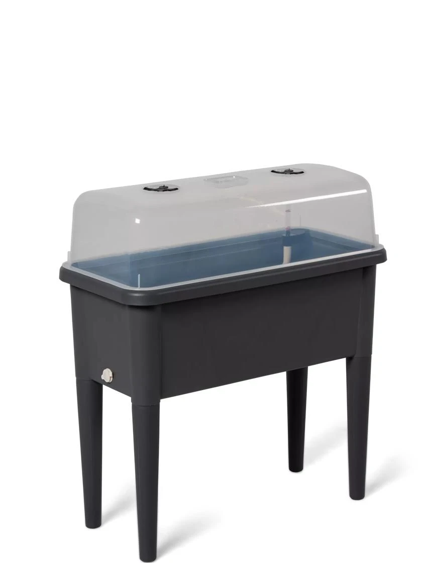 Self-Watering Standing Salad Planter With Cloche - Image 7