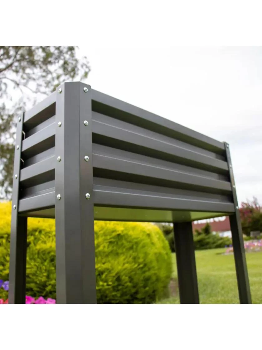 Metal Double Height Raised Garden Bed - Image 2