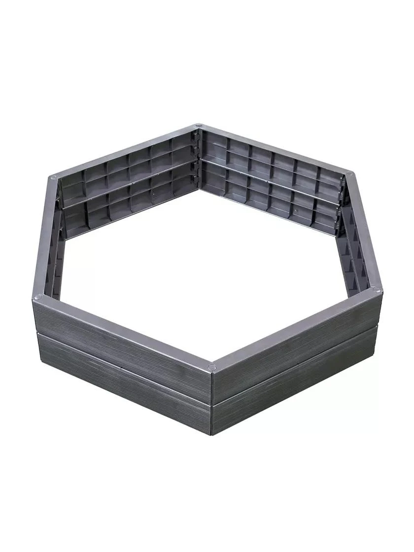 Modular Hexagon Raised Bed Kit, 21.5" - Image 3