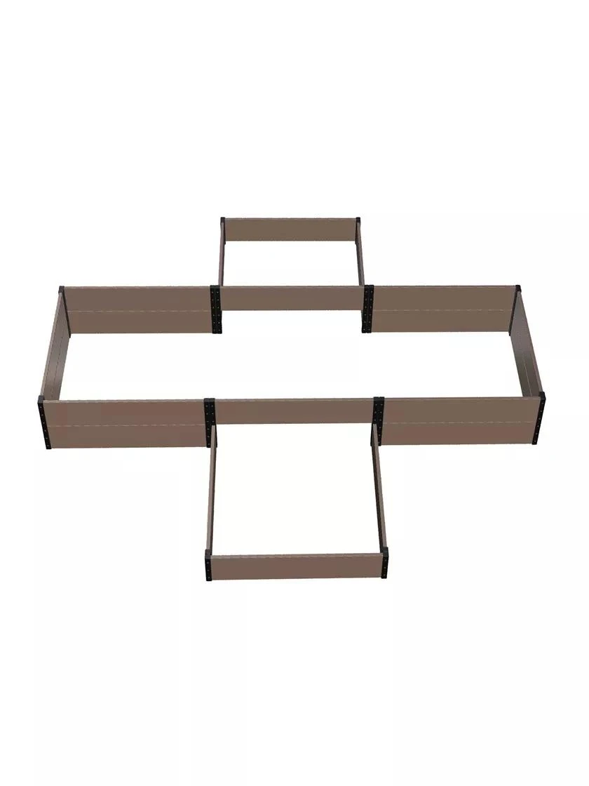 Terraced Cross Garden Bed